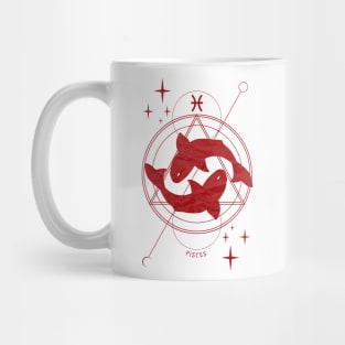 Zodiac, Pisces, Astrology, Star sign, Stars Mug